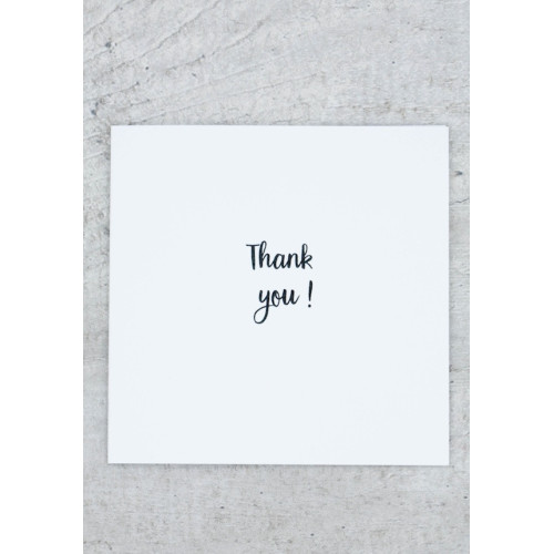 Greeting card - Thank you