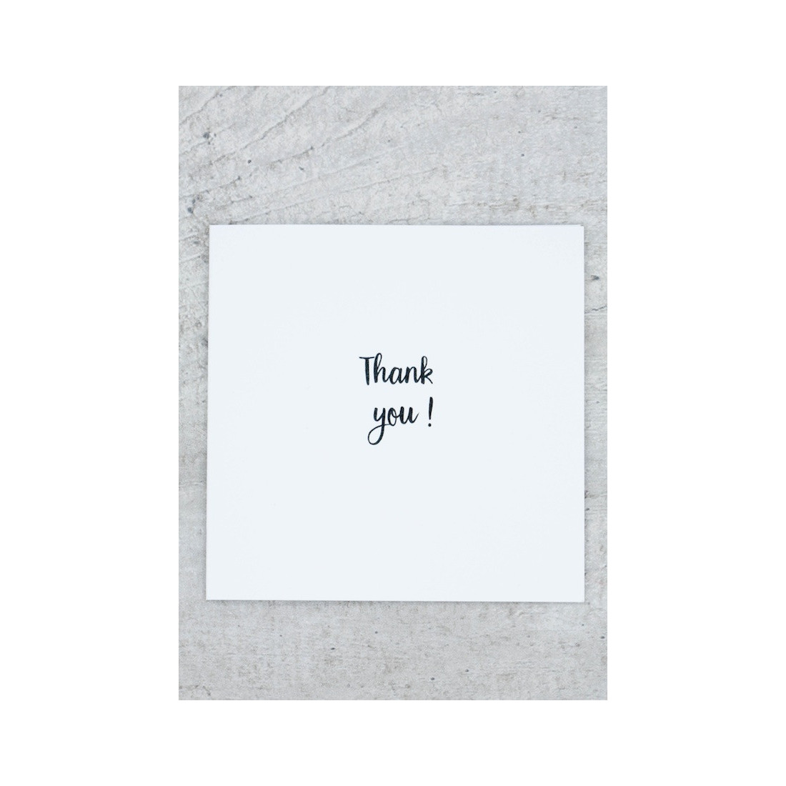 Gratulationskort - Thank you