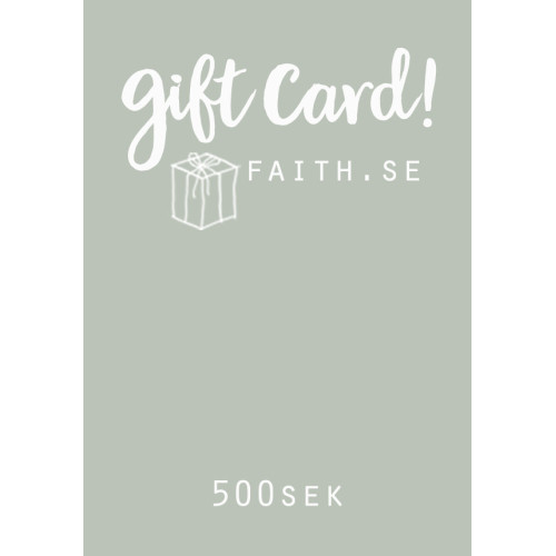 Gift card 500sek
