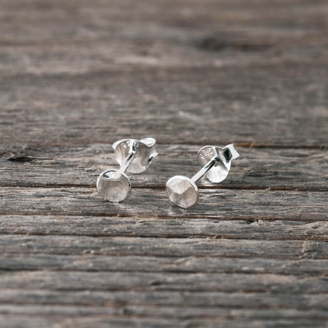 Small silver online studs