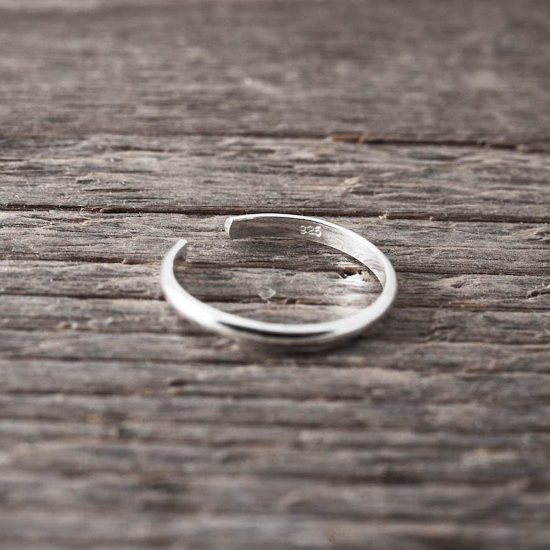 Silver ring- fingertipp thin
