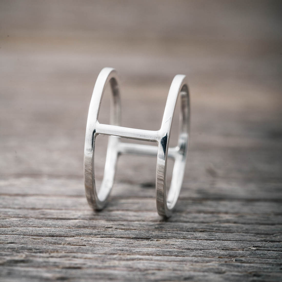 Silverring  bred  2 i 1 