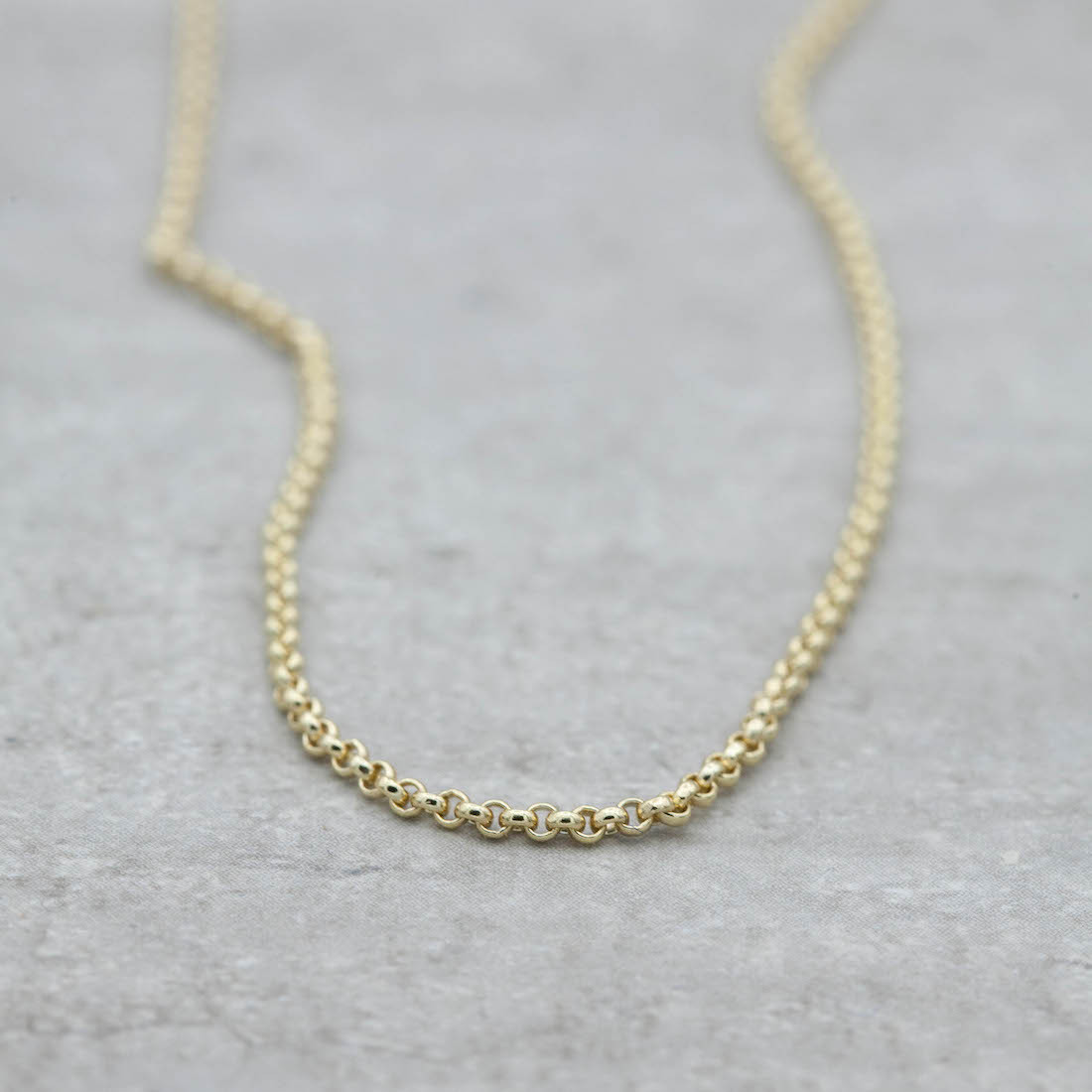 Guldkedja ankarlänk 1,5mm - 50cm