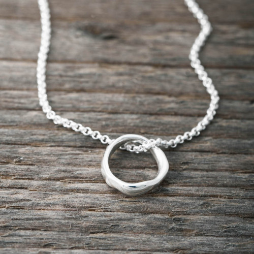 Silverhalsband karma