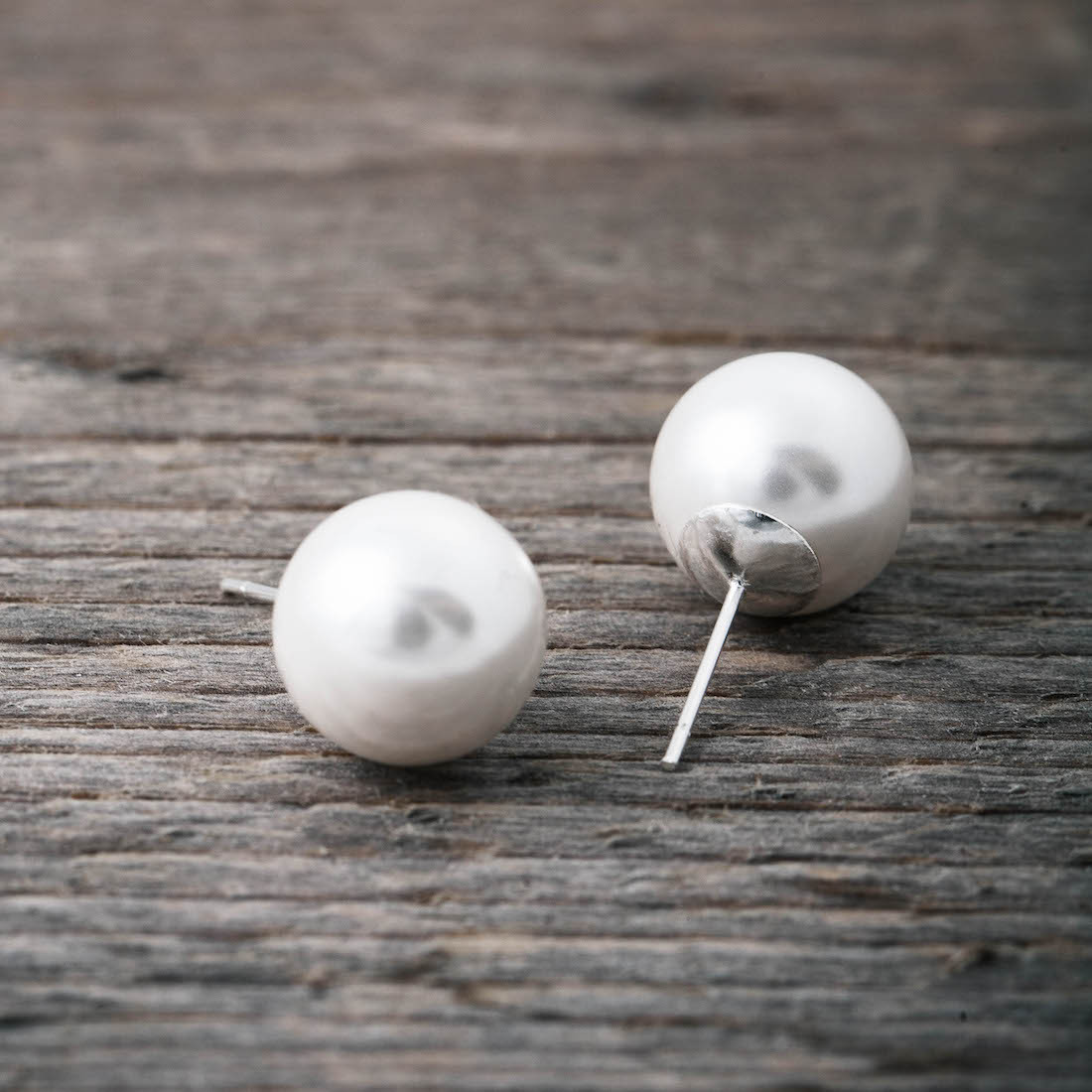 Pearl earrings 10mm