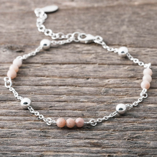 Silverarmband Strenght & Happiness