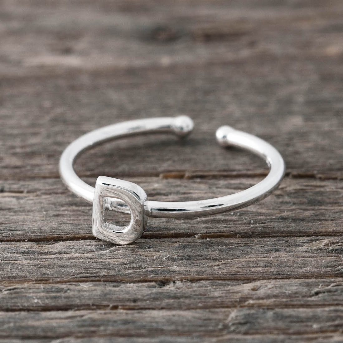 Silver ring D