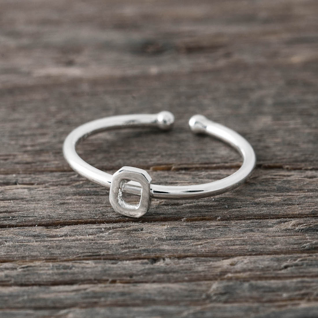 Silver ring N