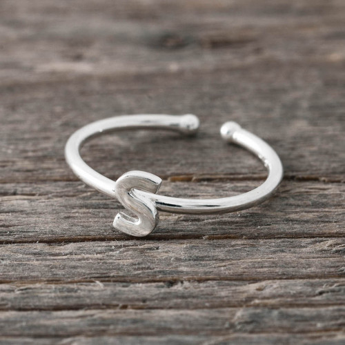Silver ring S