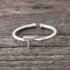 Silver ring T