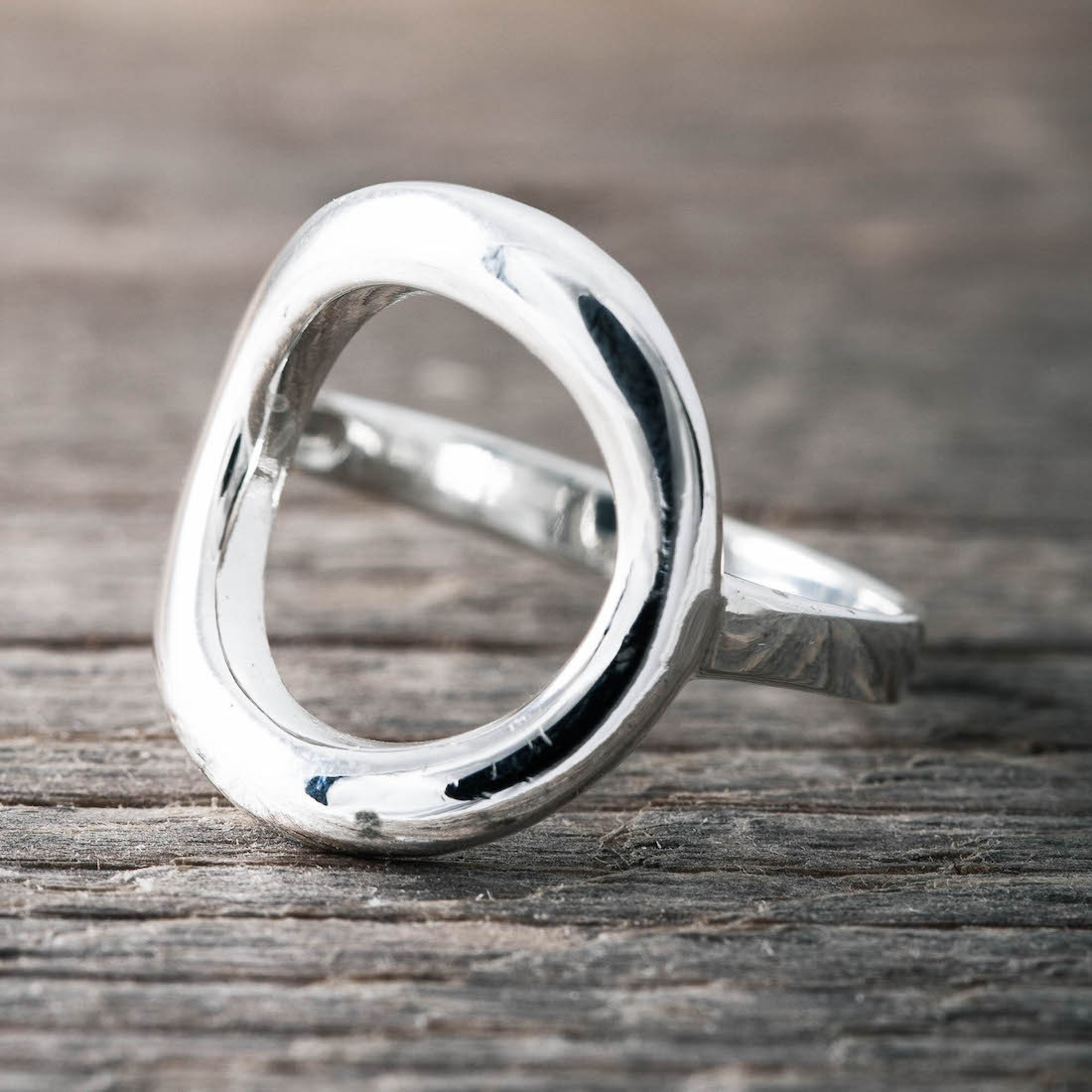 Silverring stor cirkel