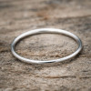 Silver ring super thin