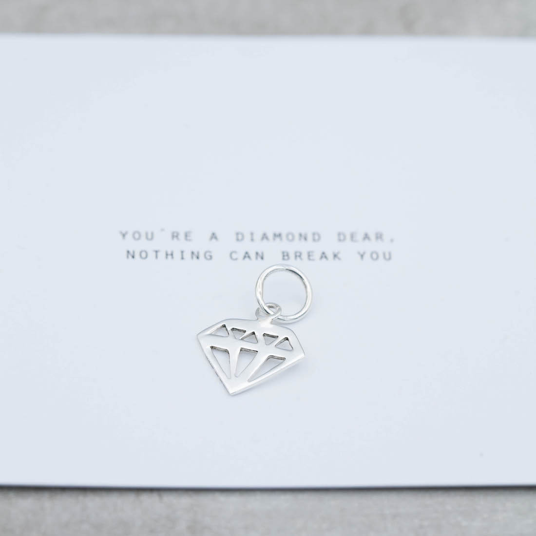 Silverberlock stor diamant