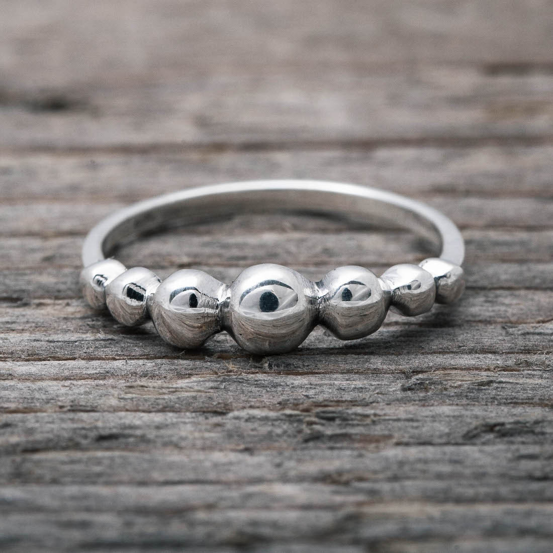 Silverring kulor