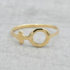 Gold ring female