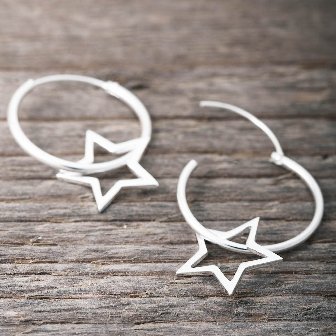 Large Star Shape Drop Earrings Statement Simple Dangle - Temu