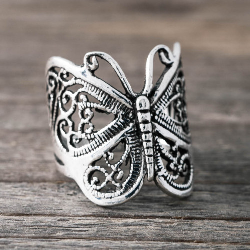 Silverring stor fjäril