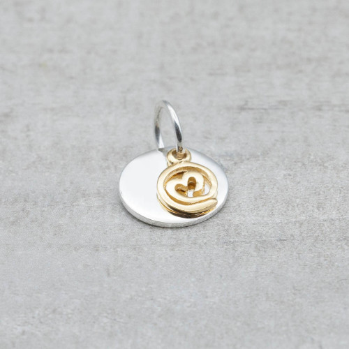 Silver pendant Safe selfie