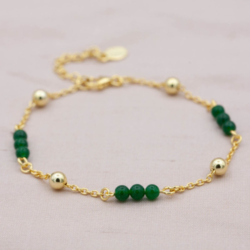 gold bracelet Peace & Balance