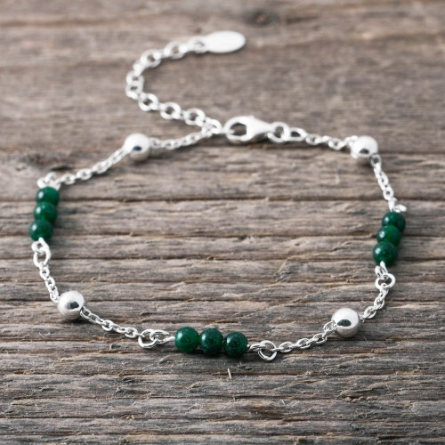 Silverarmband Peace & Balance