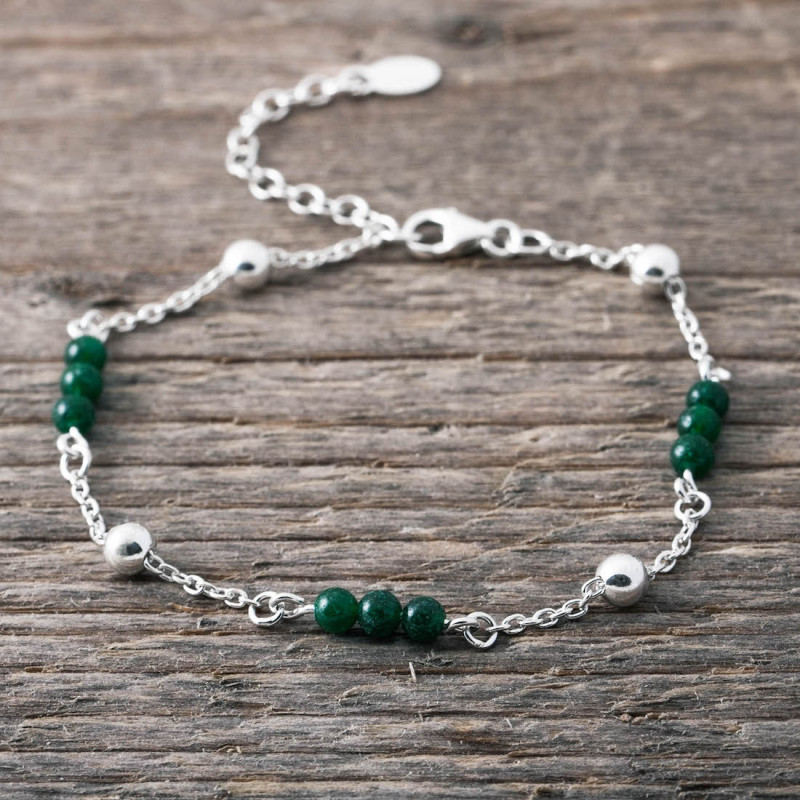 Silverarmband Peace & Balance