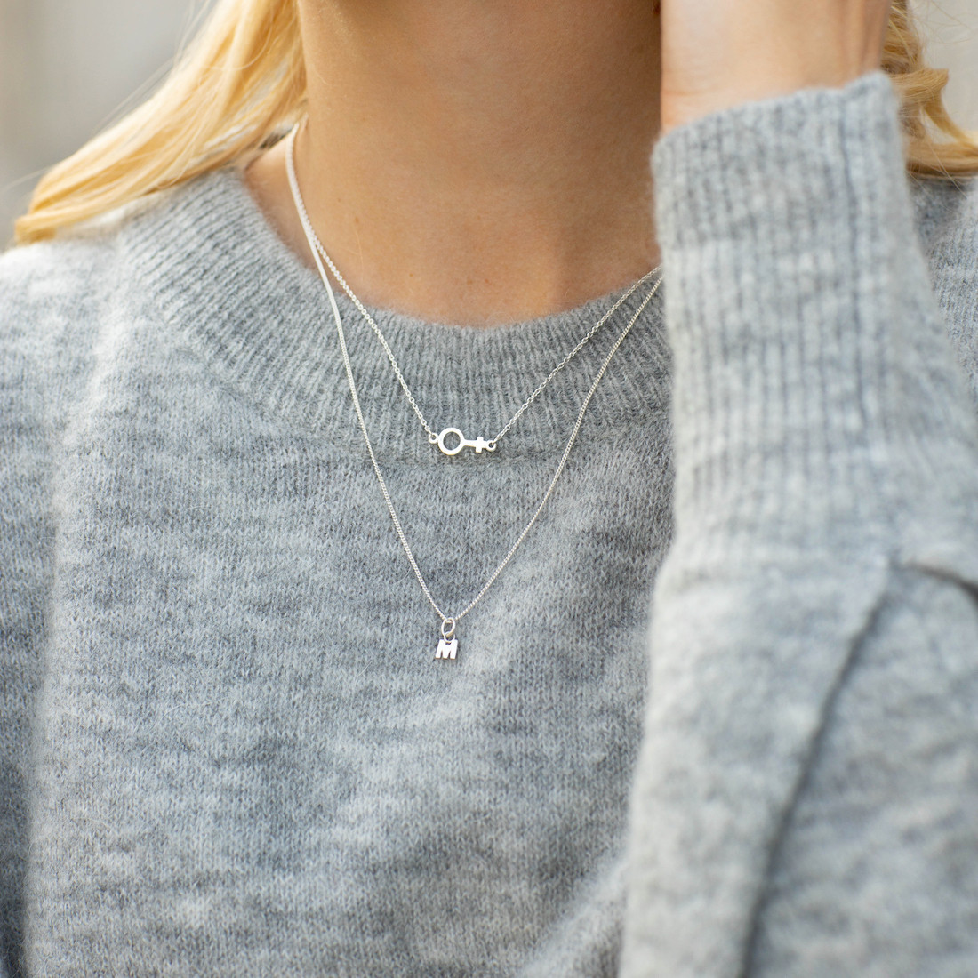 Silver charm T