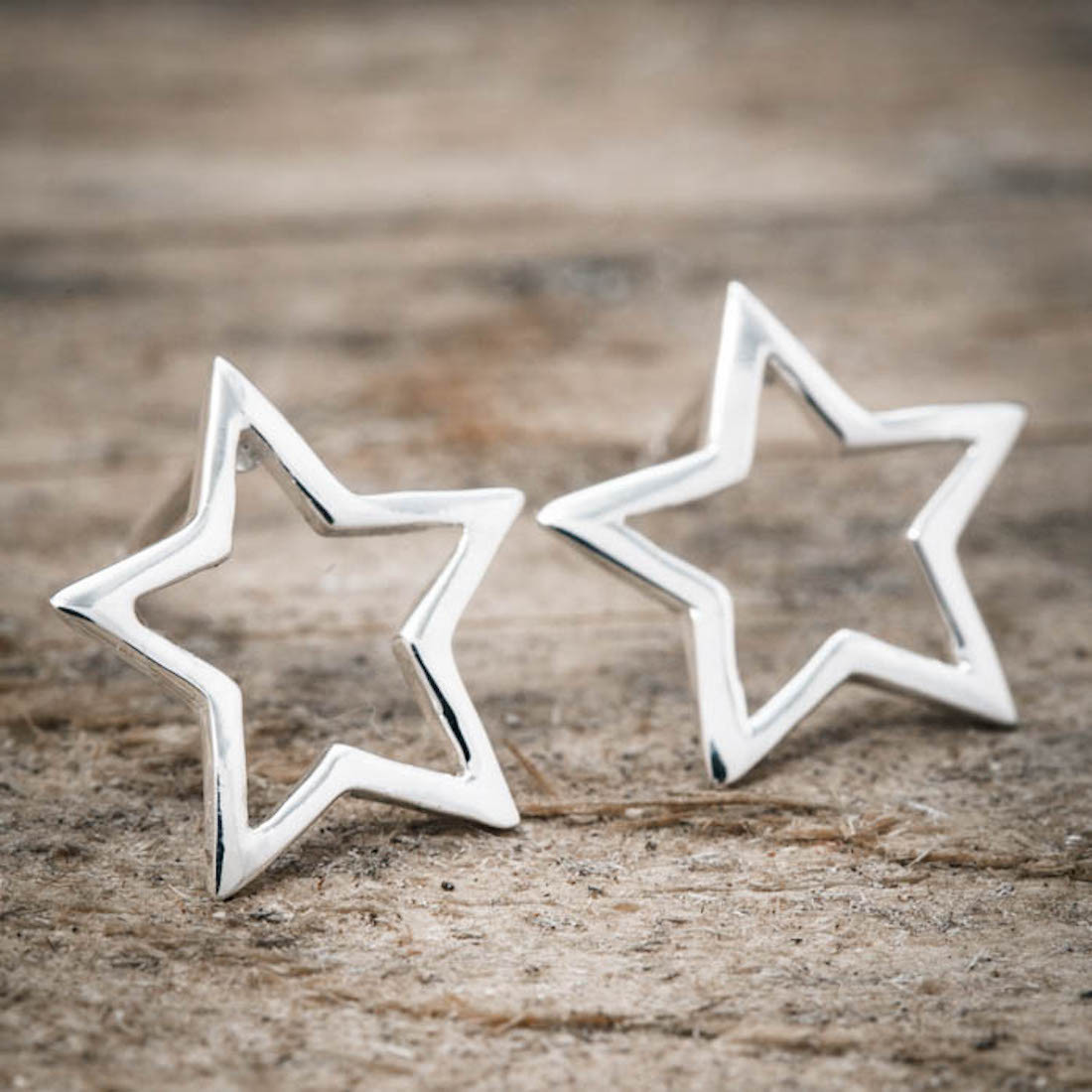 Silverörhängen stjärna