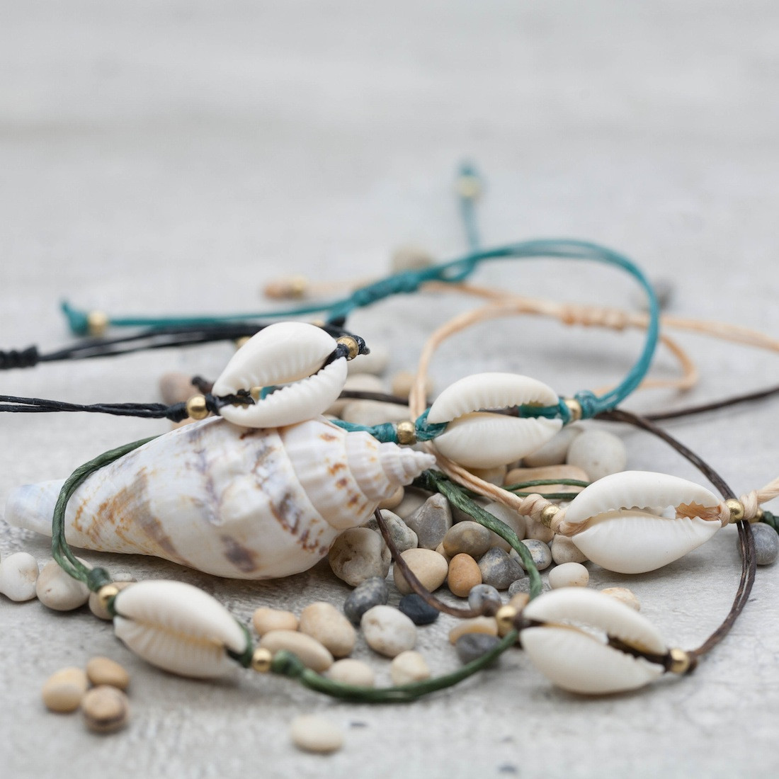 Anklet - Summer edition - Dark green