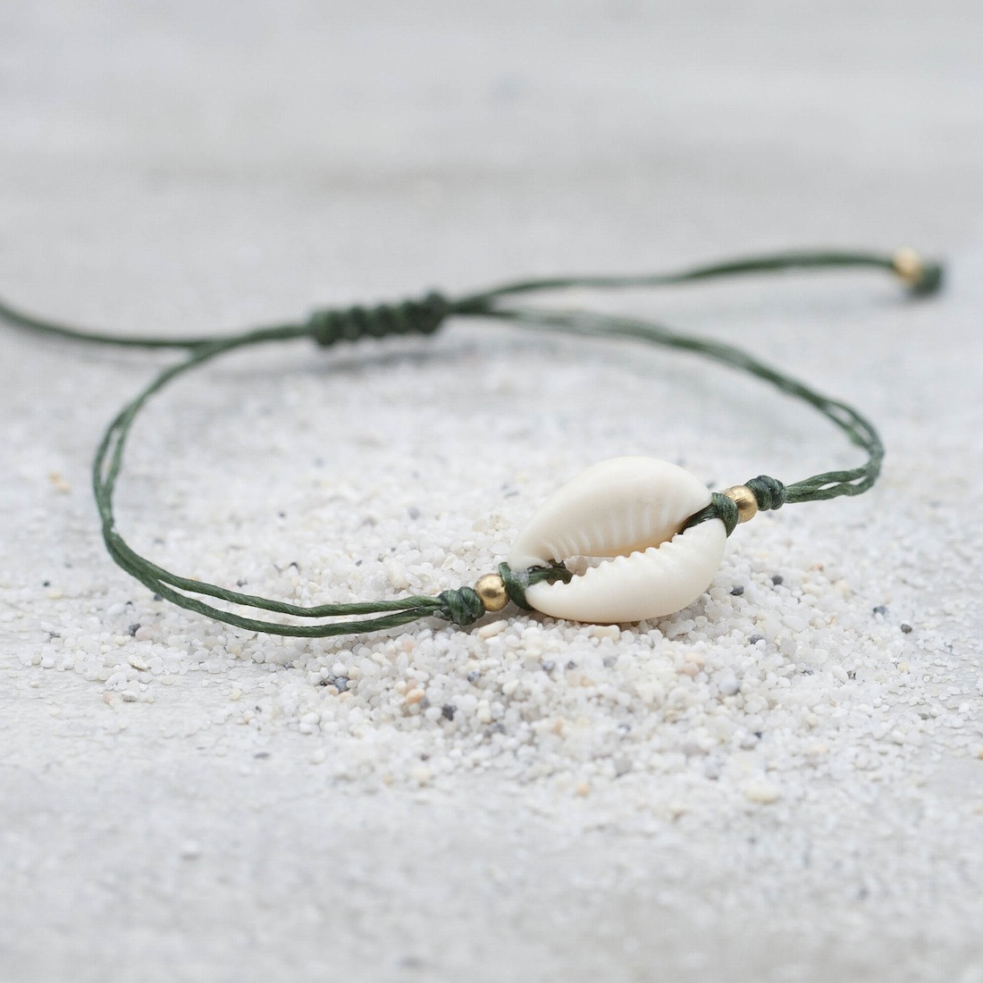 Anklet - Summer edition - Dark green