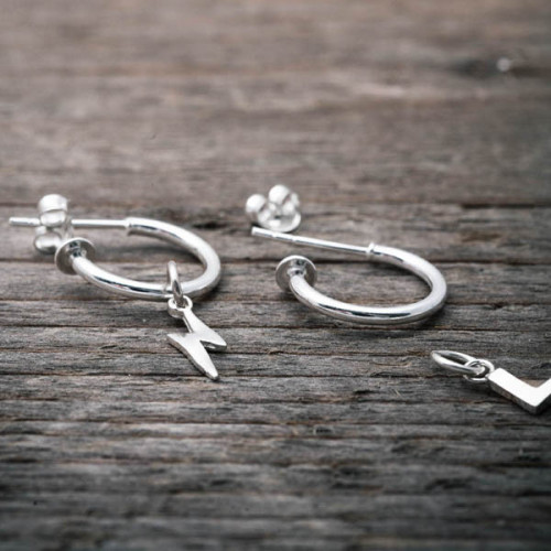 Silverhoops till berlocker