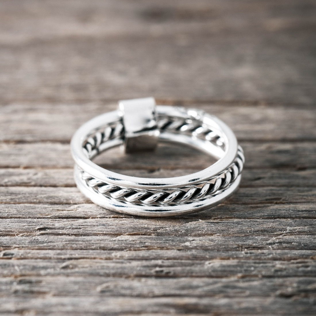 Silverring 3 i 1