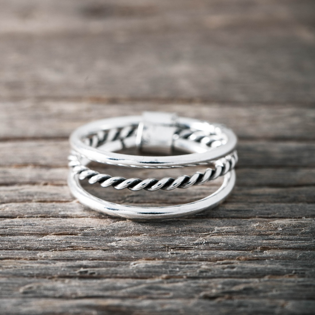 Silverring 3 i 1