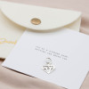 Silver charm  diamond