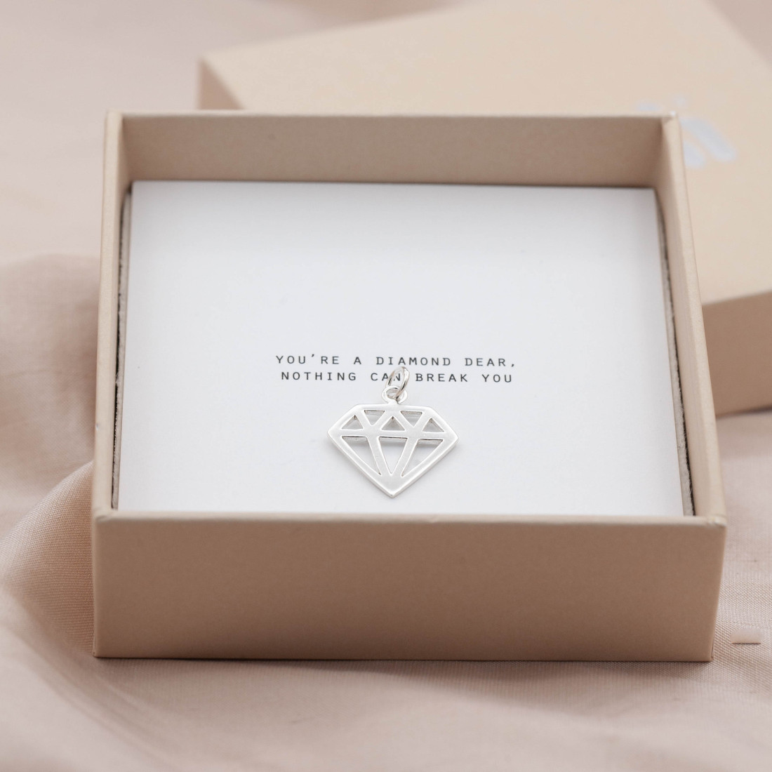 Silverberlock stor diamant