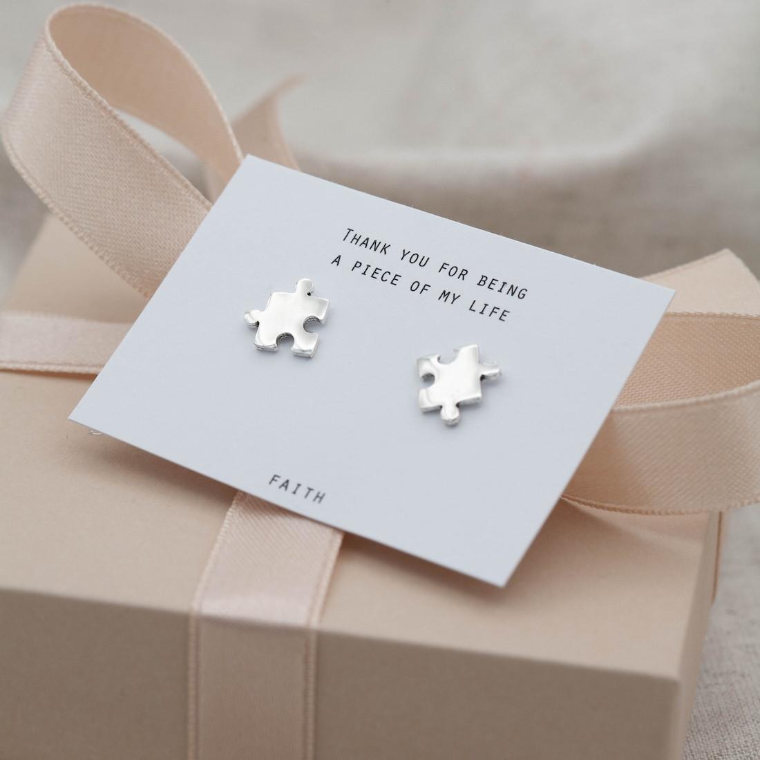 Silver earrings puzzle