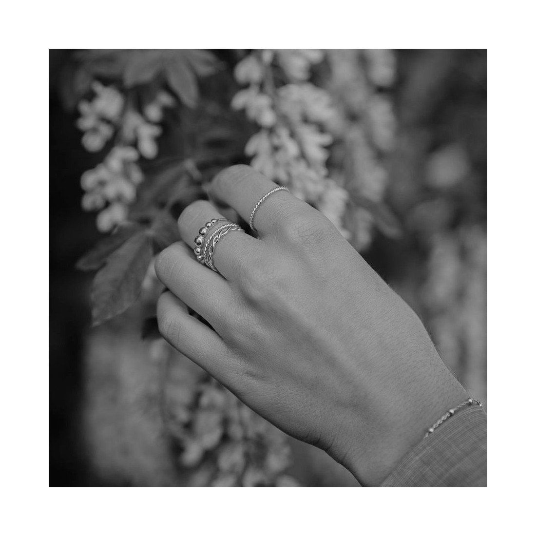 Silverring kulor