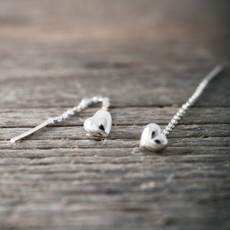 Silver Threader Earrings – Soulmate