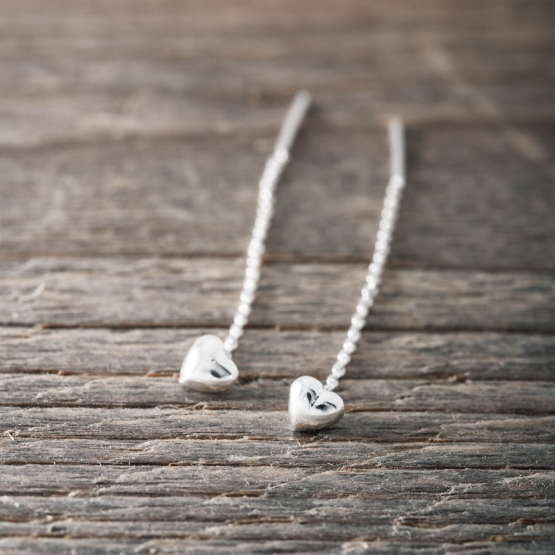 Silver Threader Earrings – Soulmate