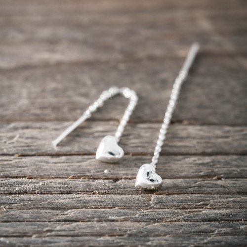 Silver Threader Earrings – Soulmate