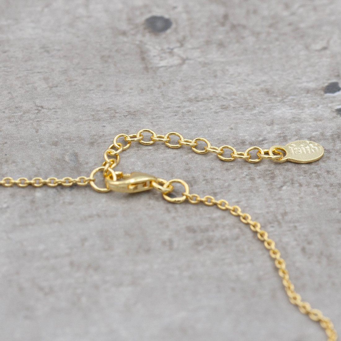 Gold bracelet lightning bolt