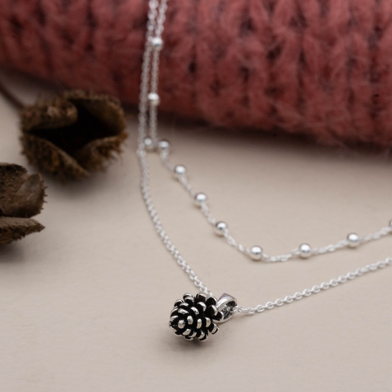 Silverhalsband Kotte