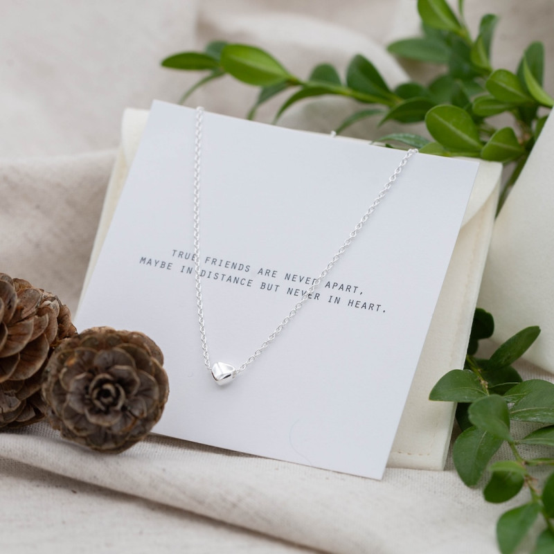 Silverhalsband Soulmate hjärta inspirationsbild