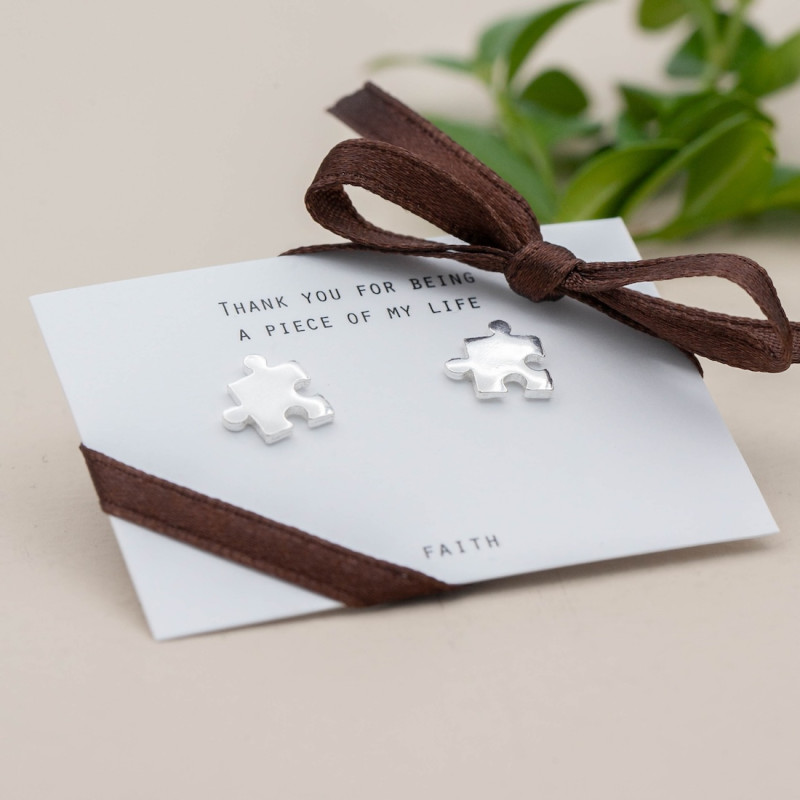 Silver earrings puzzle